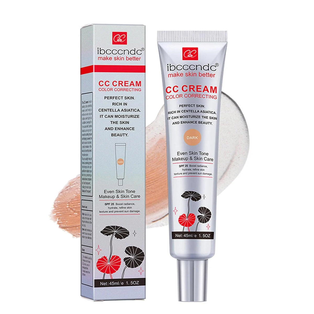 Hydrating CC Cream Foundation with Centella Asiatica