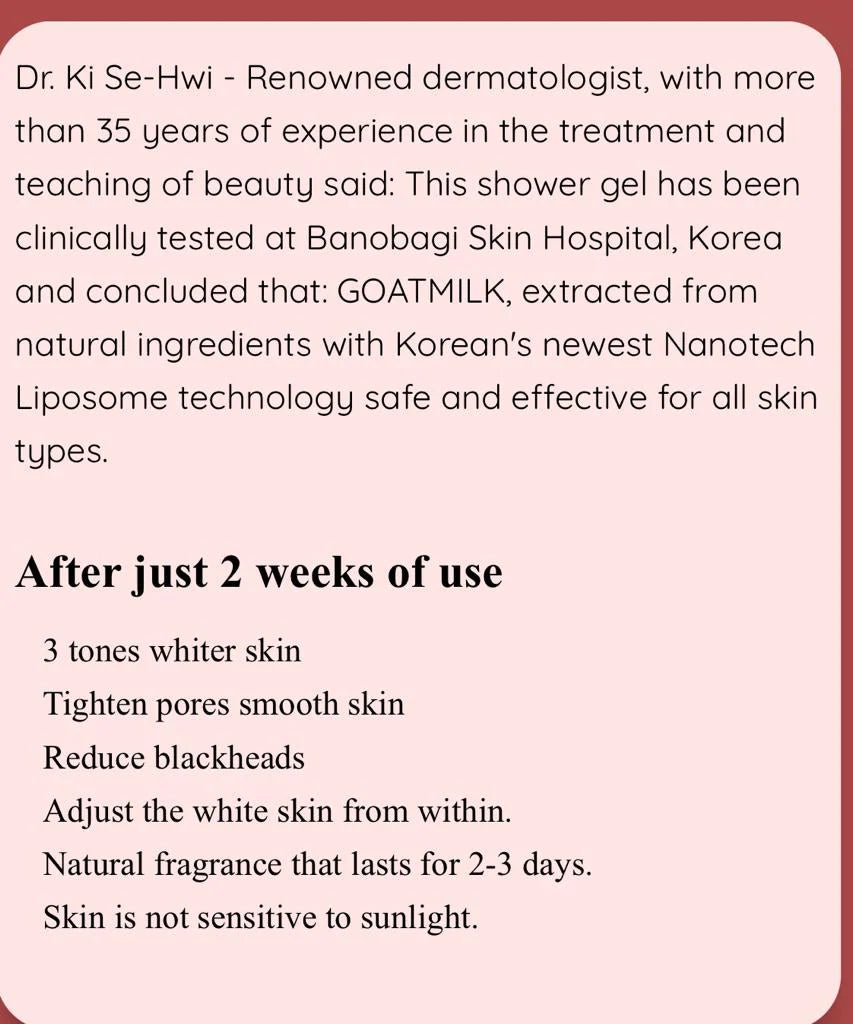 ORIGINAL SECRET GOAT MILK WHITENING
