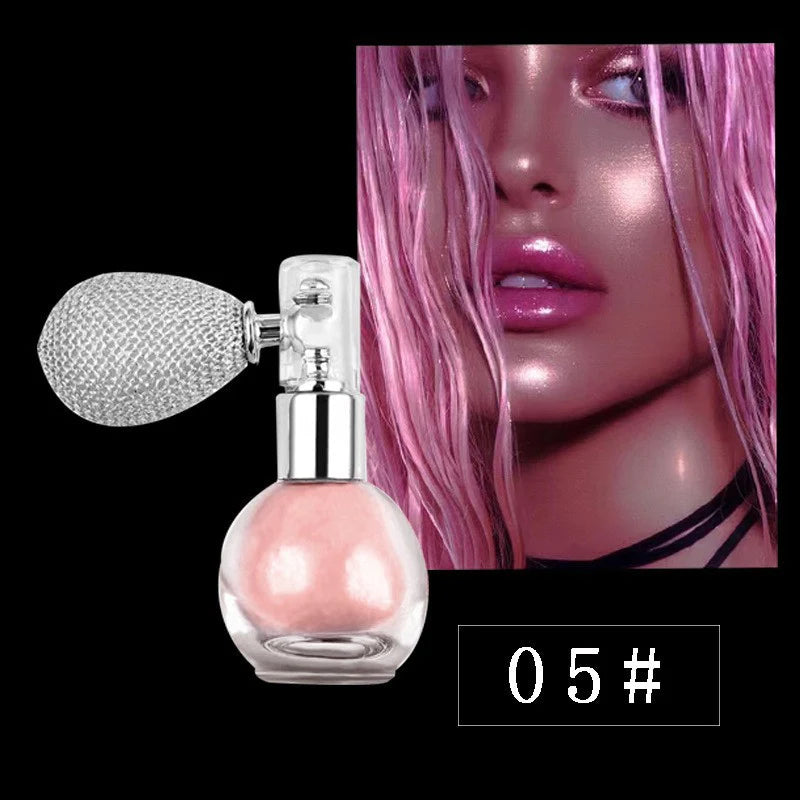 SHIMMERING SPRAY POWDER BODY GLITTER FACE HIGH GLOSS SPRAY HIGHLIGHTER
