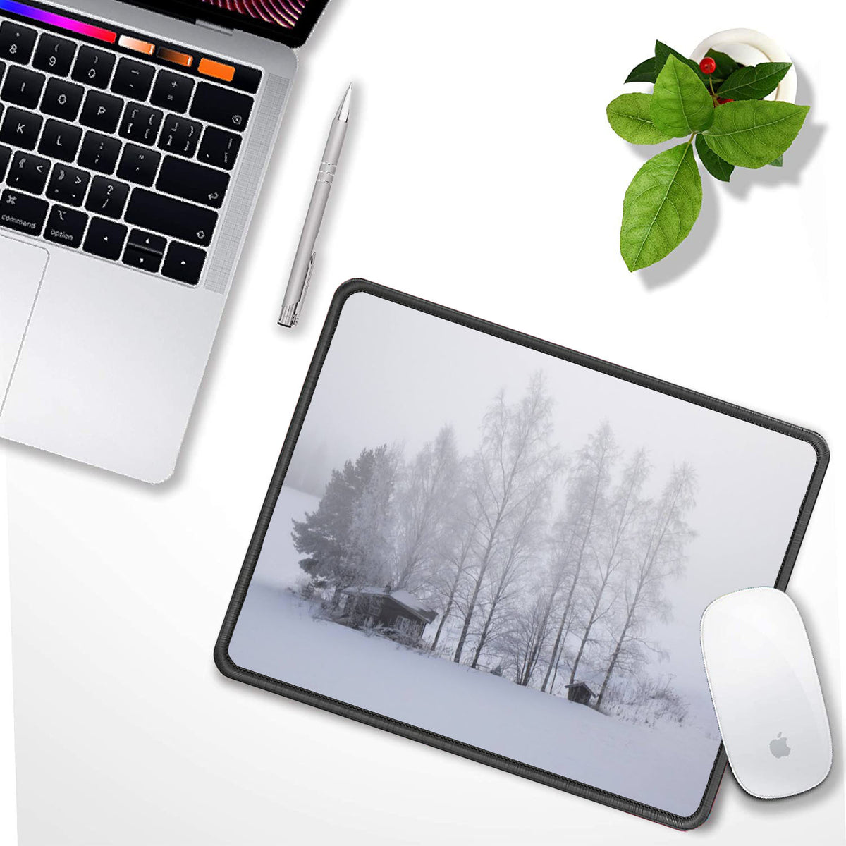 P139 Mouse Pad with Stitched Edge