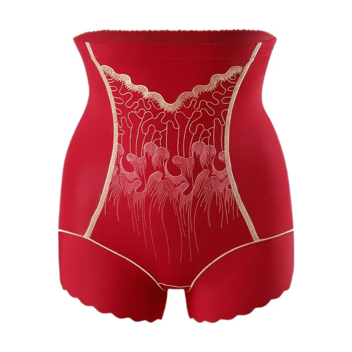 High-waisted tummy control shorts for women