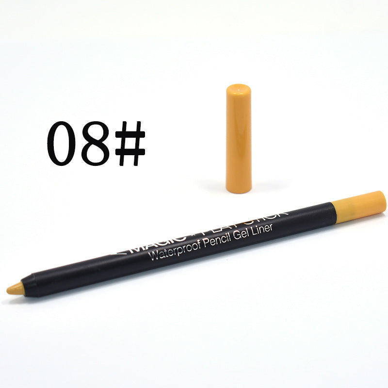 Waterproof Colored Pearlescent Gel Eyeliner