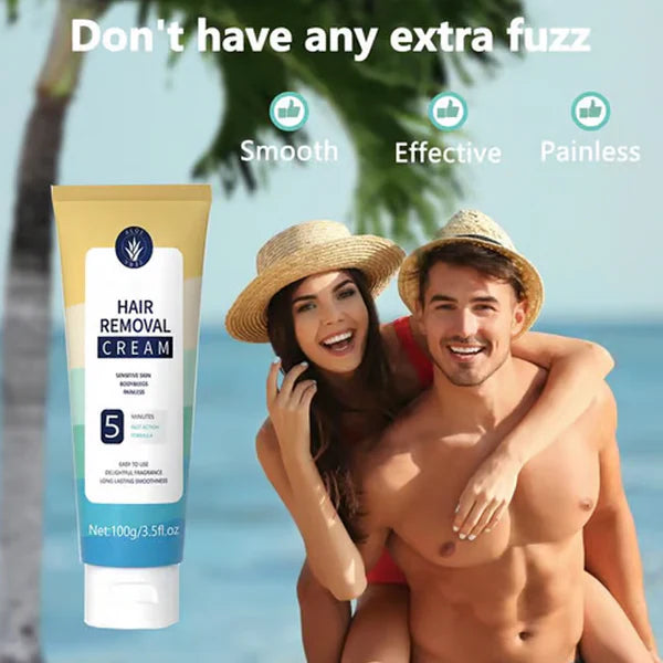 ❤️Limited Sale 50% OFF🔥Painless Full Body Hair Removal Cream for Men & Women– Skin-friendly for all areas🌿