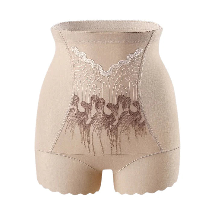 High-waisted tummy control shorts for women