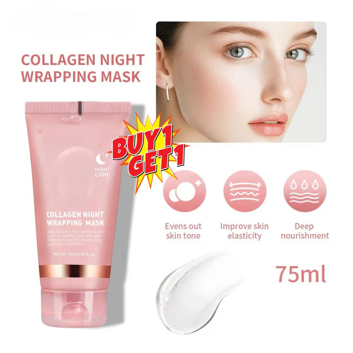 Collagen Night Peel-Off Face Mask (Buy 1 Get 1 Free)