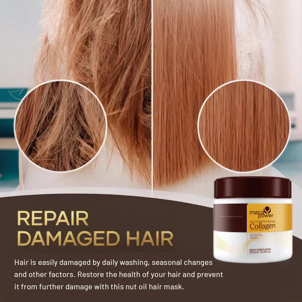 COLLAGEN HAIR MASK + Morocco argan oil