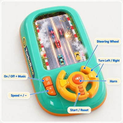 Limited-Time 49% OFF & Free Shipping 💥  TurboRace Interactive Game Set with 200 Challenges