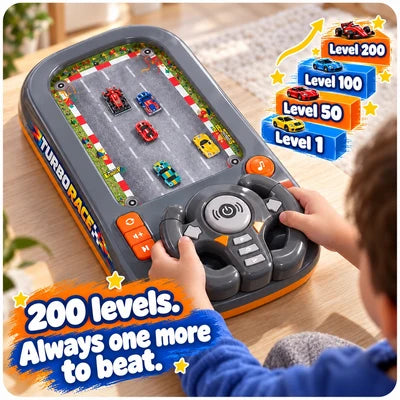 Limited-Time 49% OFF & Free Shipping 💥  TurboRace Interactive Game Set with 200 Challenges