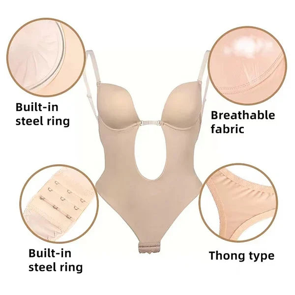 🔥Summer Sale 49% OFF💥 Backless Body Shaper Bra💥BUY MORE SAVE MORE