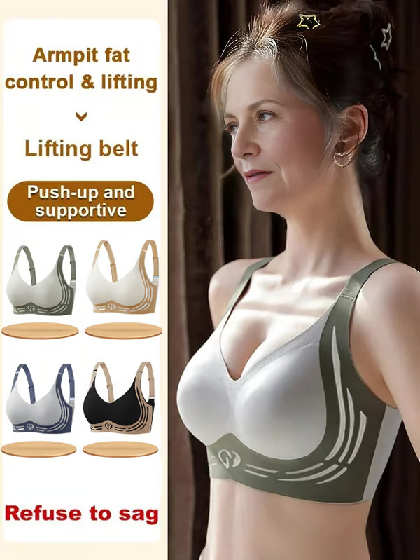 🔥🎁 Wire-Free Top Support Bra