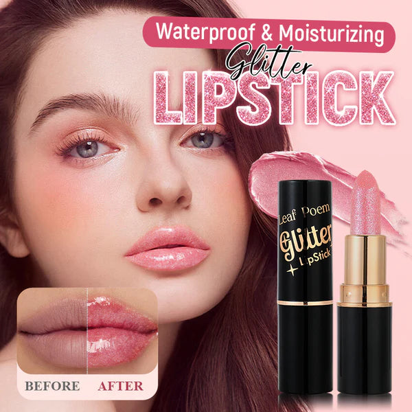 Diamond Lip Gloss Glitter Lipstick Waterproof