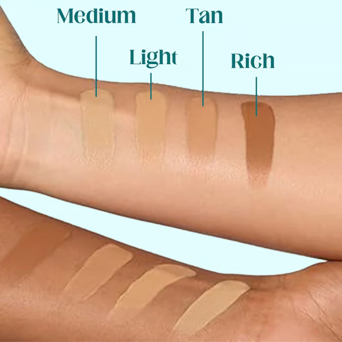 All-in-one moisturizer, concealer & coverage 💧✨ Lightweight & waterproof