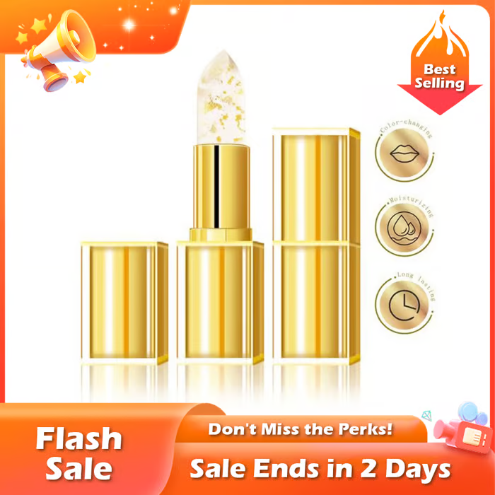 🏆Flash Sale⚡ 50K+ SOLD! Almost Gone-💥💋 Experience Luxurious Lips - ✨Transferproof Color-Changing Lipstick💄CrystalClear Color Alchemy 💋 Auto-Tints on Contact!