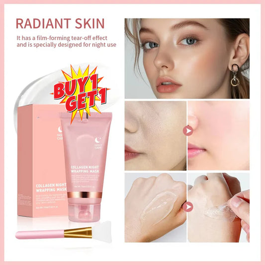 Collagen Night Peel-Off Face Mask (Buy 1 Get 1 Free)