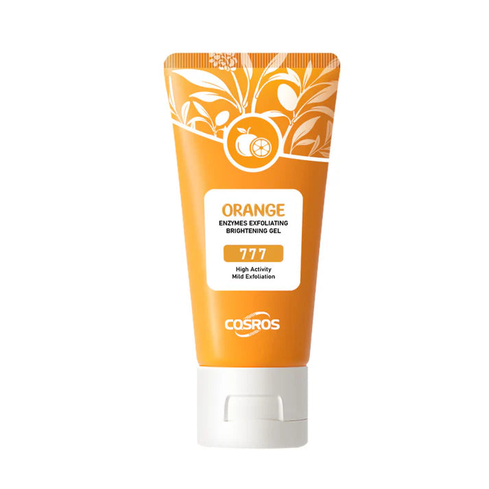 Orange Exfoliating Gel Facial Cleansing Whole Body Scrub Dead Skin Custard