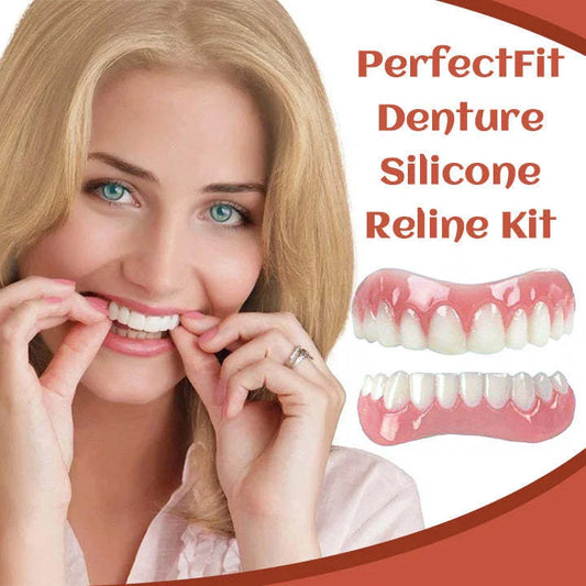 INSTANT SMILE DENTURE SILICONE RELINE KIT