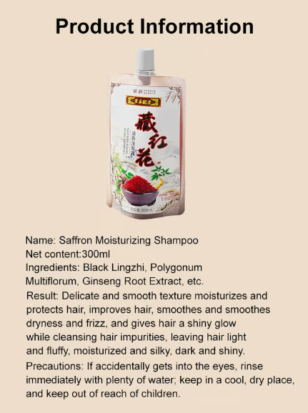 Saffron Conditioning Black-to-White Shampoo