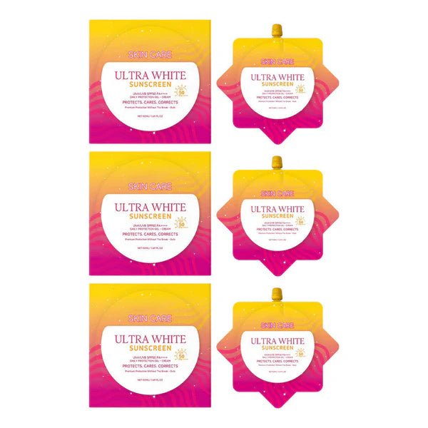 Portable Highly Effective Whitening Sunscreen