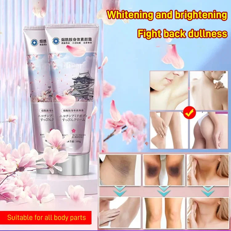 Brightening tone-up body cream