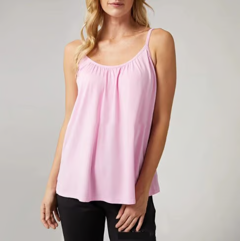 🏆LAST DAY SALE 49% OFF - Loose-fitting Tank Top With Built-in Bra