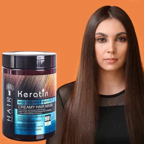 KERATIN CREAM HAIR MASK FOR DAMAGED FRIZZY HAIRS (GIRLS/BOYS) BUY 1 GET 1 FREE