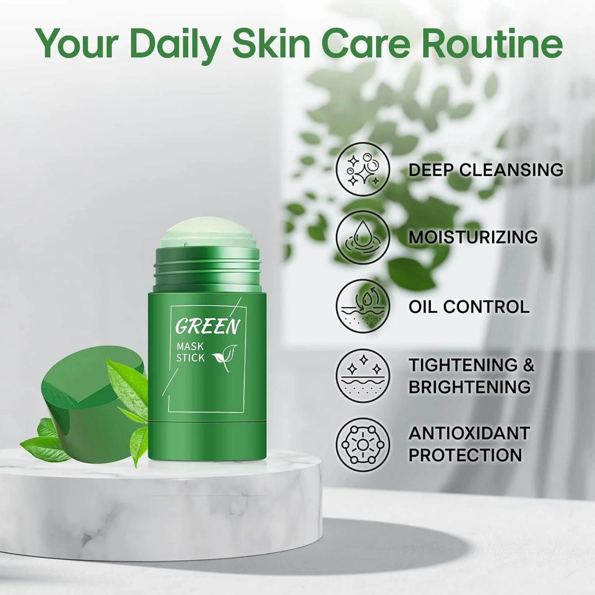 Green Tea Purifying Cleanse Mask Stick