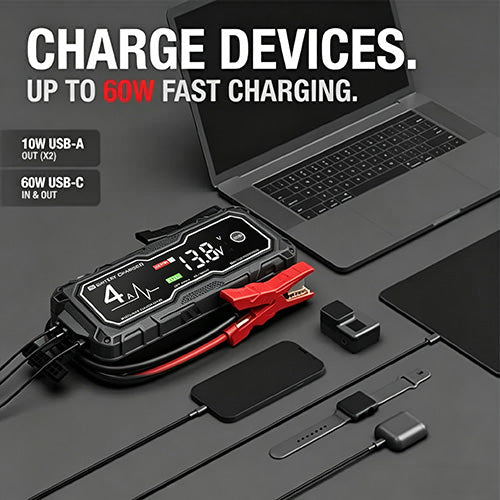 Limited-Time Free Shipping! 49% OFF & Free Shipping 💥  GBX155 4250A Car Jump Starter — Suitable for 10.0L Gasoline & 8.0L Diesel Engines
