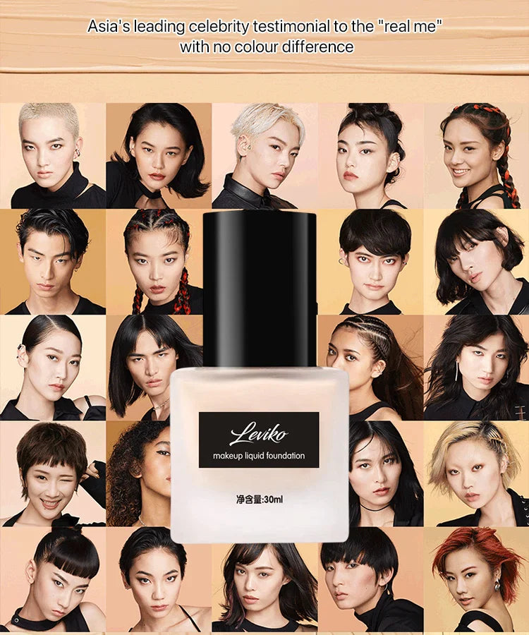 【BUY 1 FREE 1】Long lasting coverage liquid foundation