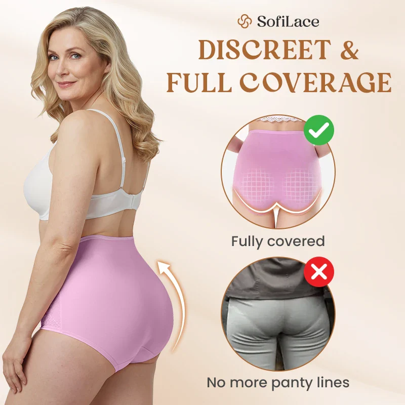 🔥Last day buy two get one free🔥elegant and comfortable high-waisted leak-proof underwear designed for seniors