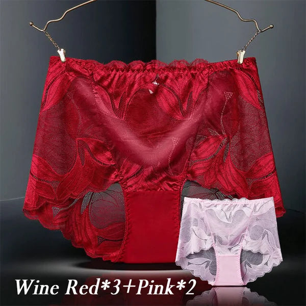 🔥 47% Off🔥LADIES SILK LACE HANDMADE UNDERWEAR (7PCS or 5PCS)