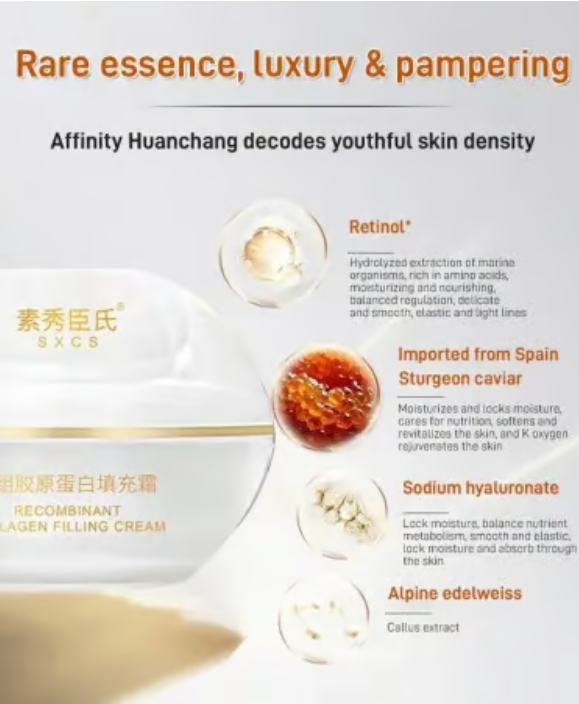 【Effective with one dose】Imported small molecule collagen anti-wrinkle pearl cream