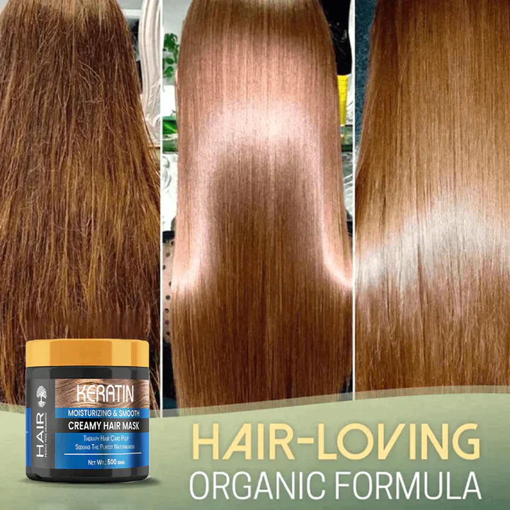 KERATIN CREAM HAIR MASK FOR DAMAGED FRIZZY HAIRS (GIRLS/BOYS) BUY 1 GET 1 FREE