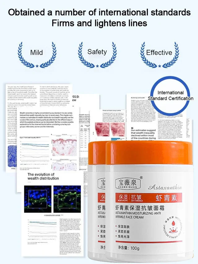 Anti-Wrinkle Hydrating Astaxanthin Cream