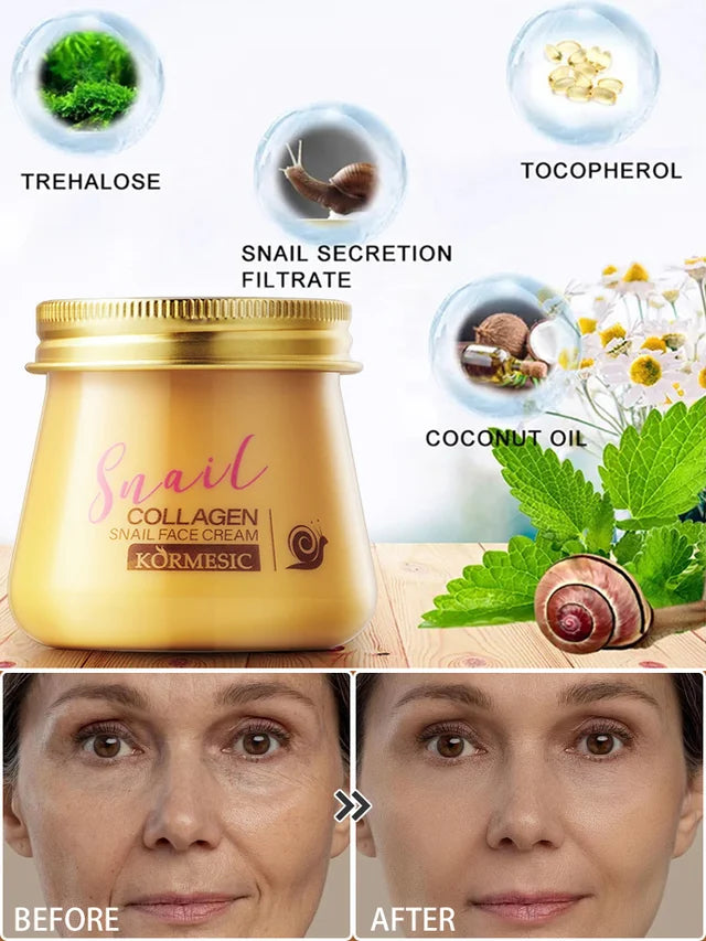 Snail Hydrating Anti-Wrinkle and Rejuvenating Cream🔥Buy 2 Get 1 Free🔥