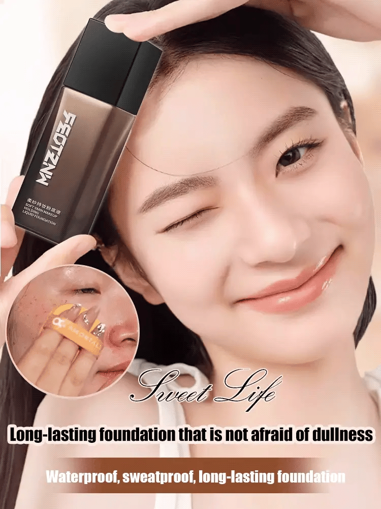 Waterproof and Sweat-Resistant Long-Lasting Foundation