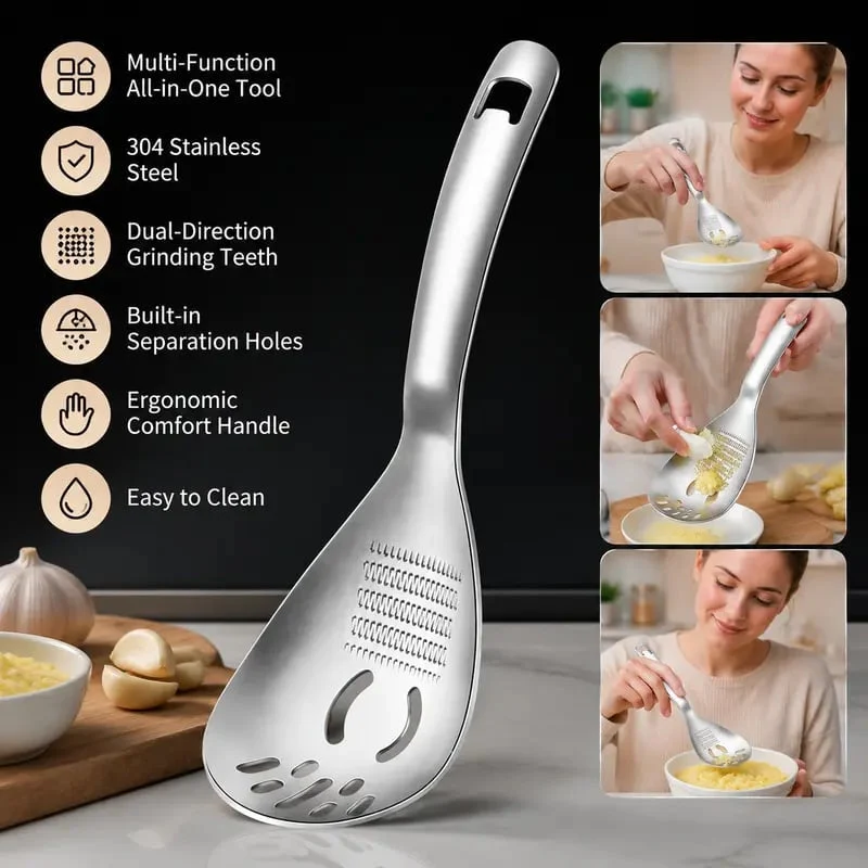 ⚡️Stainless Steel Multifunctional Kitchen 5-in-1 Spoon🥄