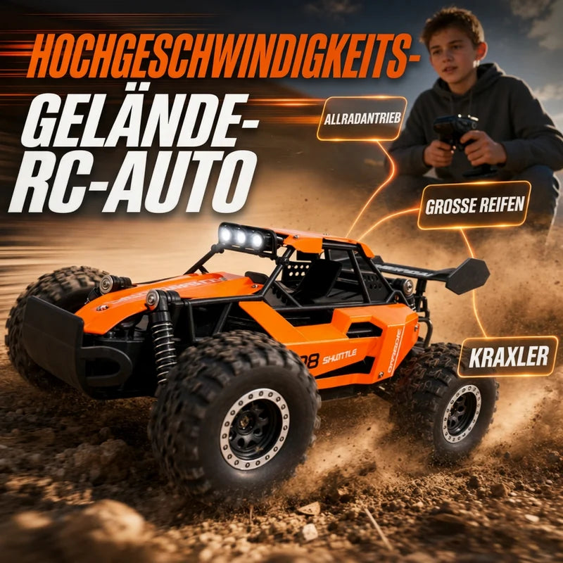 🔥75% off, Free Worldwide Shipping🔥 High-speed RC off-road vehicle