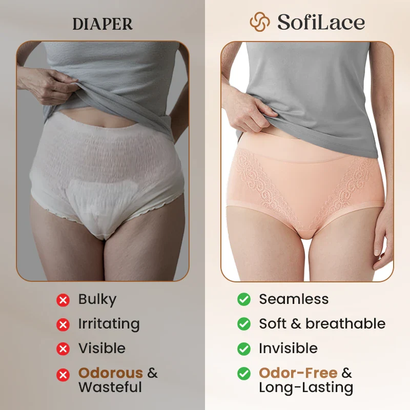 🔥Last day buy two get one free🔥elegant and comfortable high-waisted leak-proof underwear designed for seniors