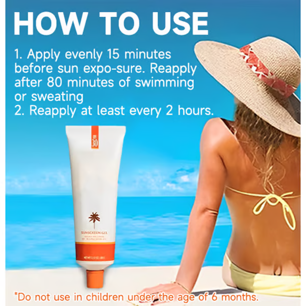 Orange Tanning Gel SPF 30+