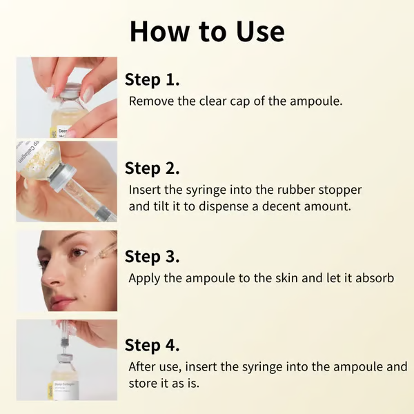 ✨Silk Lifting Peptide Ampoule: Korean Anti-Aging Serum for Wrinkle Care & Plumping