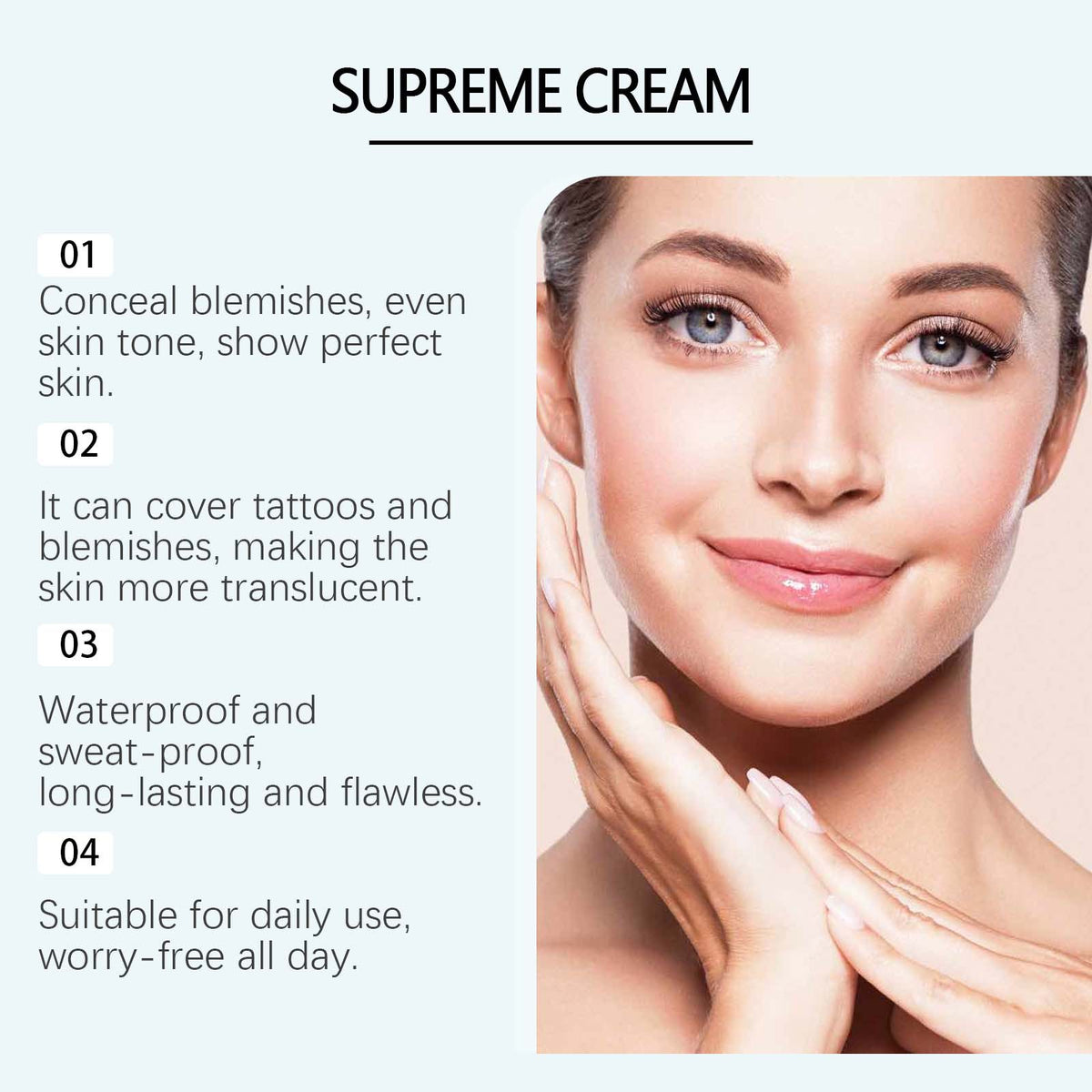 ALL-IN-ONE MOISTURIZER, CONCEALER & COVERAGE