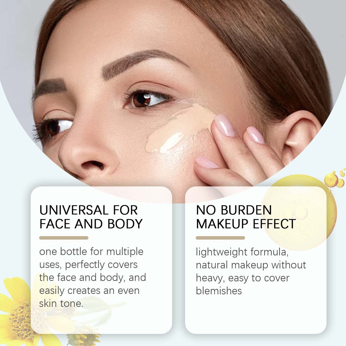 ALL-IN-ONE MOISTURIZER, CONCEALER & COVERAGE
