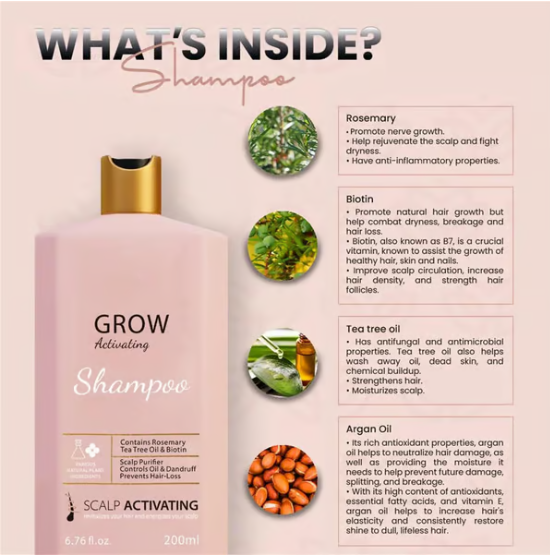 Simply Grow Activating Shampoo