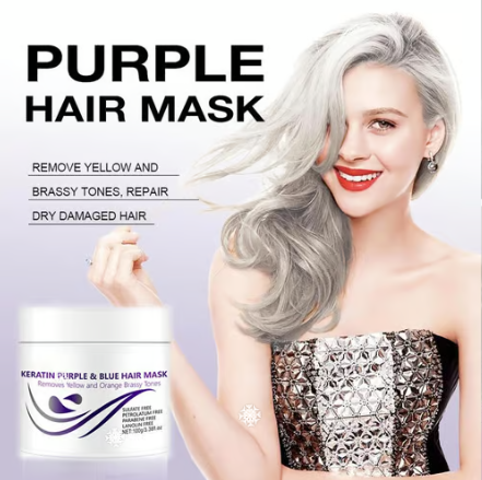 Purple Keratin Hair Mask