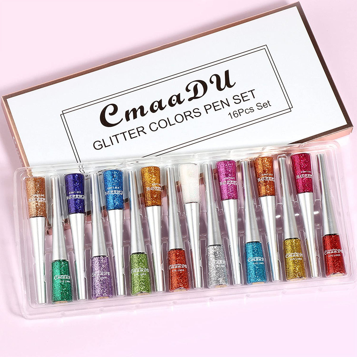 16 Colors Liquid Glitter Eyeliner