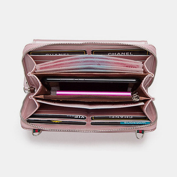 High Capacity Multi Slot Crossbody Phone Bag