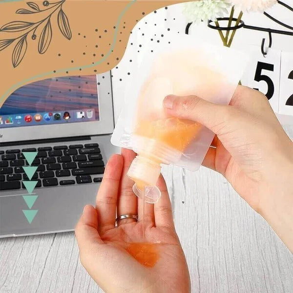 Portable Travel Fluid Makeup Packing Bag(10 Pcs)