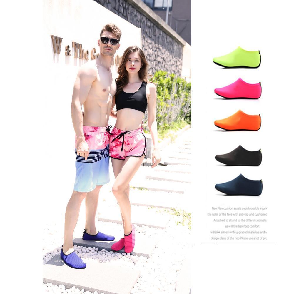 Womens and Mens Water Shoes Barefoot Quick Dry Aqua Socks