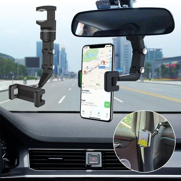 Multifunctional Rearview Mirror Phone Holder HOT SALE