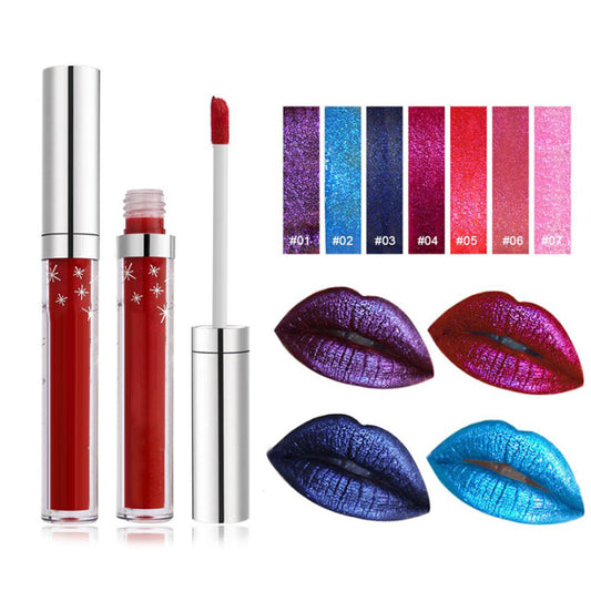 7 colors lip gloss long lasting shiny gloss liquid lipstick